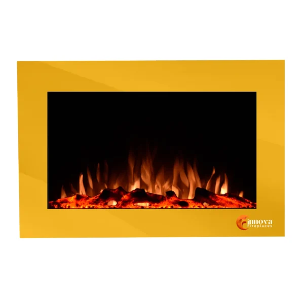 Electric Fireplace golden